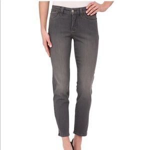 NYDJ Clarissa Ankle Jeans - Gray Wash